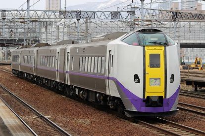 苗穂駅構内の留置線で確認する機会が多くなったキハ261系1000番台