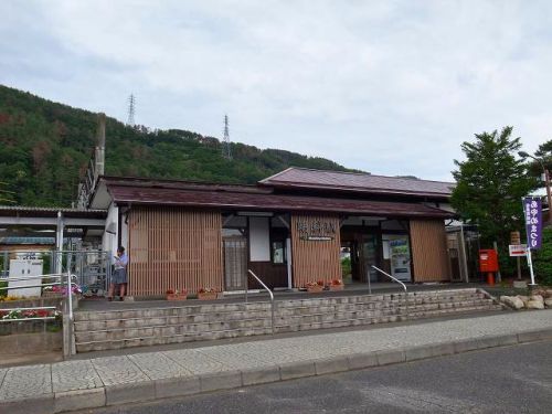 篠ノ井線_明科駅-駅スタンプ