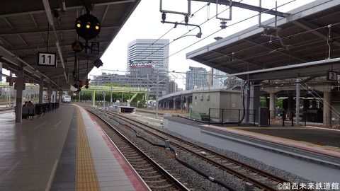 新大阪駅改良工事(地下鉄・JRおおさか東線) 2018/05/19