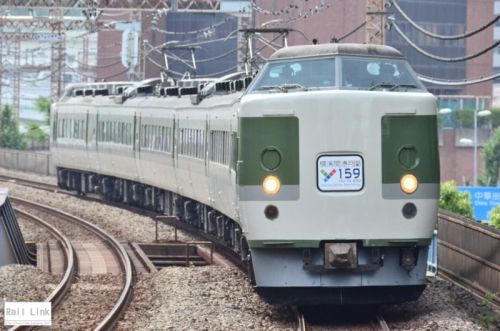 189系あさま色 横浜セントラルタウンフェスティバルY159記念列車