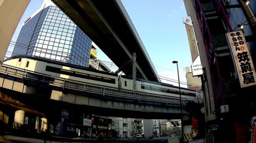 山手線　西日暮里駅を歩いてみた　Nishi Nippori Station