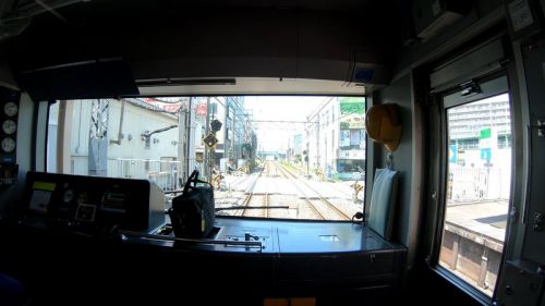 高架化工事中　西武新宿線　久米川駅から所沢駅