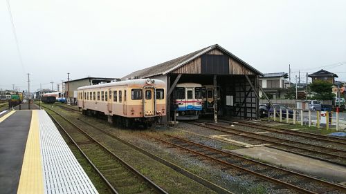 ひたちなか海浜鉄道の列車旅・湊機関区の様々な車両たち【茨城県のローカル気動車旅】