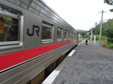 【北海道ローカル線の旅　2016/10/5-9　3日目(23)】廃止直前の増毛駅を訪問