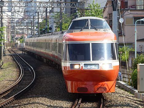 小田急電鉄　はこね1号　箱根湯本行き　LSE7000形