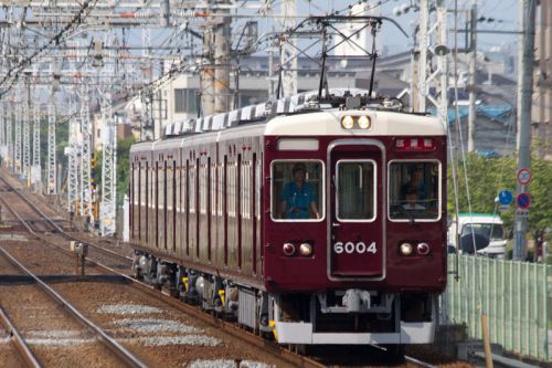 阪急電車 6004F4連化 試運転