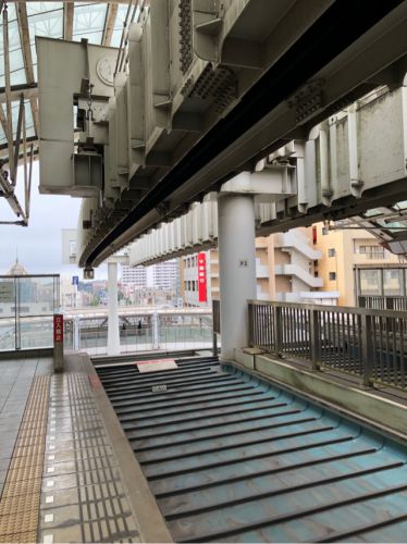 千葉モノレール、県庁前駅