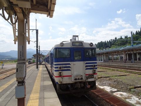 【JR東日本ローカル線の旅(25)】2018/8/5[3日目]　小出→越後湯沢→高崎乗り継ぎへ