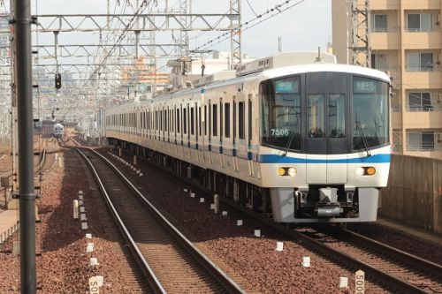2018年3月の関西旅行　南海電鉄編　その24 大阪府都市開発7000系