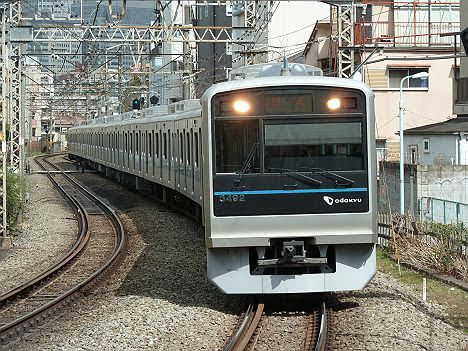 小田急電鉄　回送3　3000形(2018年までの表示)