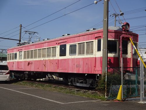 2018年3月の関西旅行　水間鉄道編　その4 保存車　クハ553