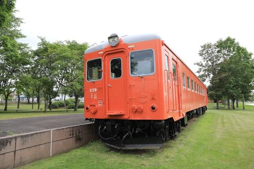 別海町鉄道記念公園のキハ22形気動車