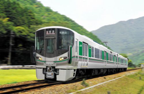 ＪＲ西日本　近畿初の新型車両公開　ＩＣ改札機搭載 	