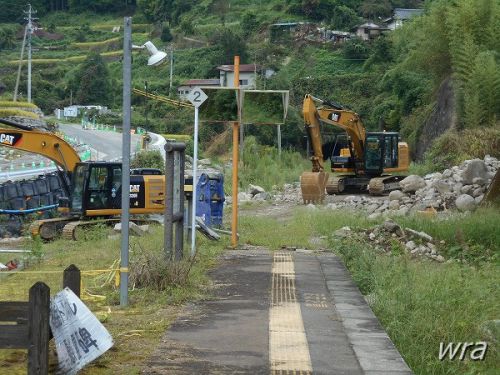 JR日田彦山線　筑前岩屋駅（福岡県東峰村）