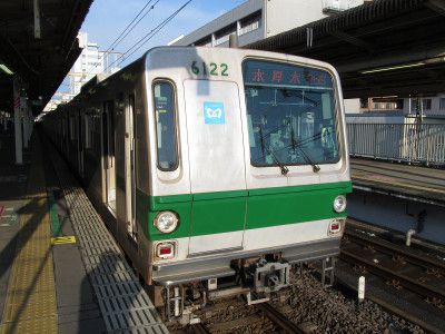 東京メトロ6000系　JR東日本常磐線本厚木行き