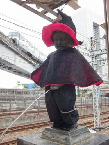 2018年10月_浜松町駅_小便小僧撮ってきた。