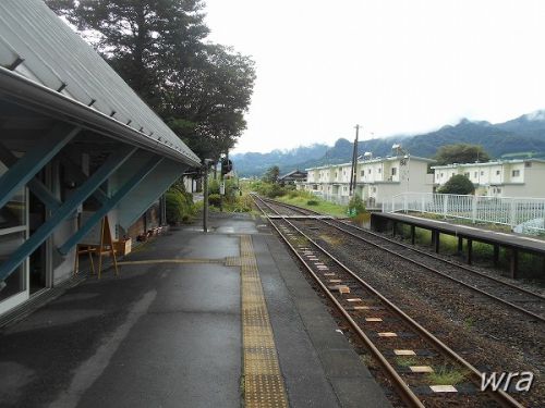 南阿蘇鉄道　中松駅（熊本県南阿蘇村）