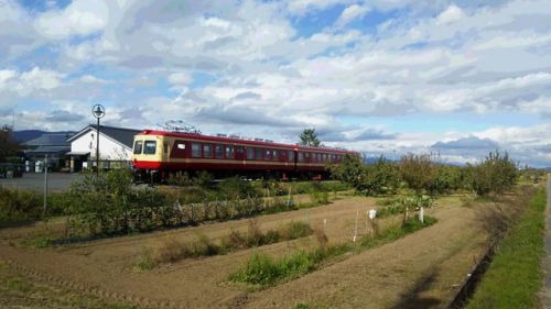 須坂市にあるトレインギャラリーＮＡＧＡＮＯの旧長野電鉄２５００系を見てきました　2018.10.30