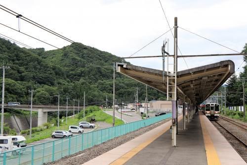 吾妻線の旅は新前橋駅まで