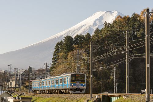 富士山＋電車 撮りに行ってきました！ ⑦