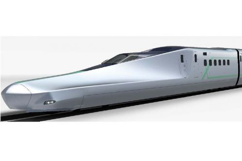長い鼻、防音に効果　最速360kmの新幹線…JR東日本、東北・北海道新幹線の新型試験車両「ALFA-X」初公開