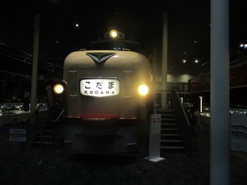 京都鉄道博物館（２回目）　クハ１５１形のカットモデル