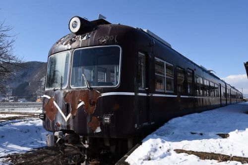 2月2日撮影　長野電鉄旧屋代線　信濃川田駅にて　その1