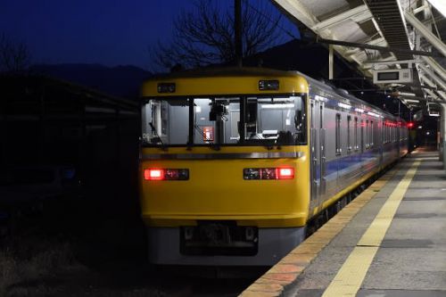 4月4日撮影　飯田線は辰野駅にキヤ検　その2　と本日のオマケ