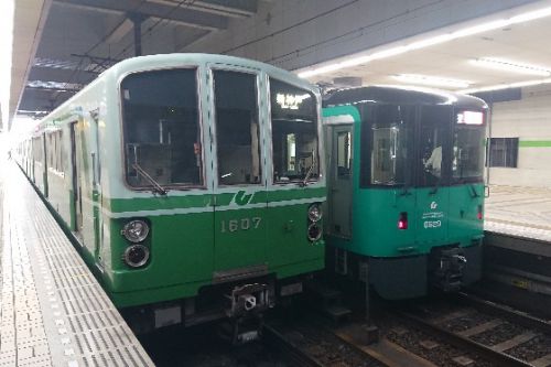神戸市営地下鉄で新車導入後も試運転実施と既存車両はトレーラー搬送