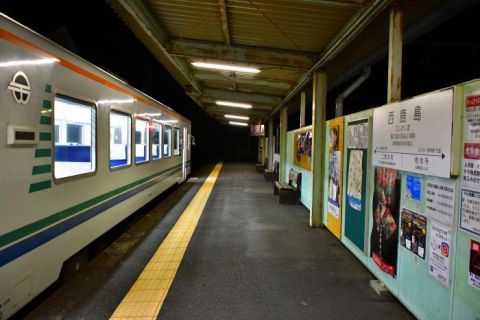 夜の天浜線駅めぐり-6　西鹿島駅　新浜松駅でEND