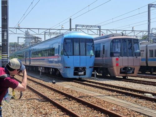 初めての小田急ファミリー鉄道展2019　参加　その5 EXE30000形