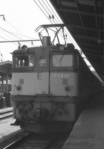 １９７５年　中央線　新宿駅