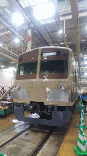 西武・電車フェスタ2019での入場中の新101系245F