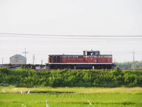 2019年7月16日，今朝の山陽線　水島臨海鉄道　DE70-1