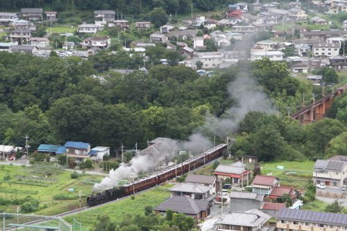 濃い緑に白い煙　- 2019年梅雨・秩父鉄道 -