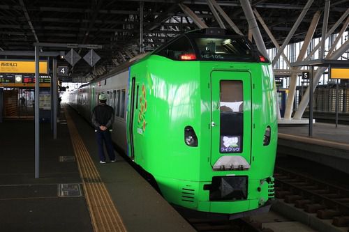 特急・ライラック・旭川駅