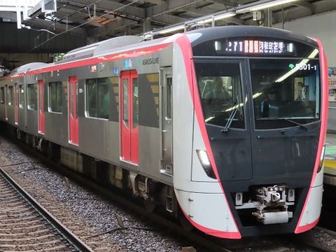 エアポート快特の都営地下鉄車両充当列車
