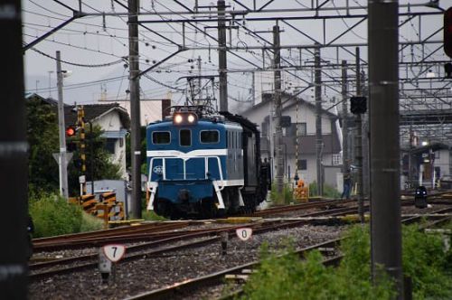 9月13日撮影　秩父鉄道は武川にてデキが牽くC58-363