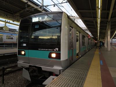 JR東日本E233系2000番台　小田急小田原線通勤準急松戸行き