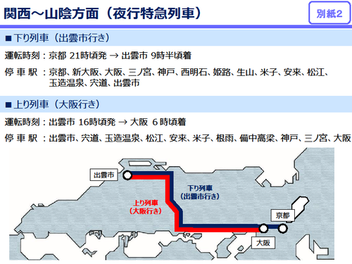 【JR西日本】「WEST EXPRESS 銀河」の運行概要を発表。2020年5月8日(金)・京都→出雲市の夜行特急列車として運行開始