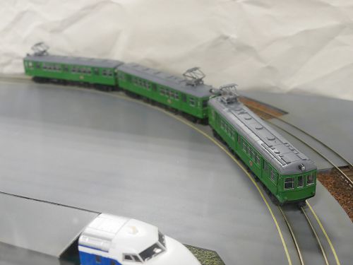 総合車両電車市場オリジナル鉄道コレクション 東京急行電鉄3450形の試作品を撮影してきた。