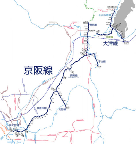 京阪乗り歩きの旅　1　その歴史