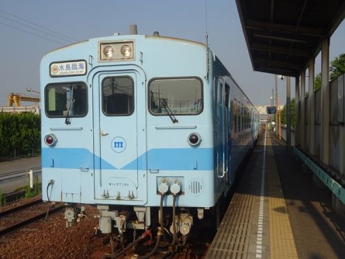 2019年8月の岡山・広島・鳥取・兵庫旅行　1　水島臨海鉄道の車両　キハ37形　