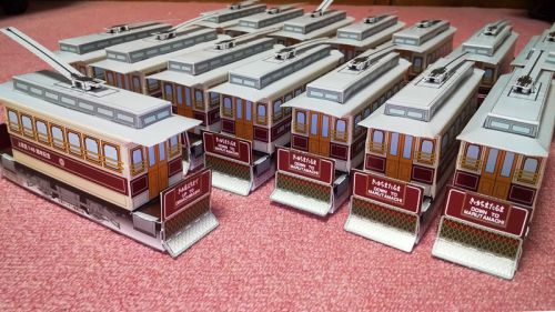 上京区電車物語 ペーパークラフトワークショップ