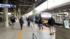 仙台駅から始発臨時快速リゾートみのり号新庄行き指定席に乗車
