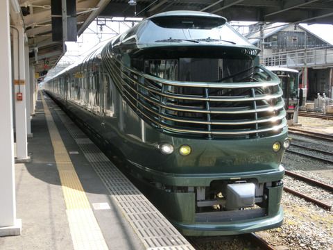 JR西日本の 「瑞風」、2020年4月の運転を全て取り止め。6月22日から11月末まで検査のため長期運休を予定。