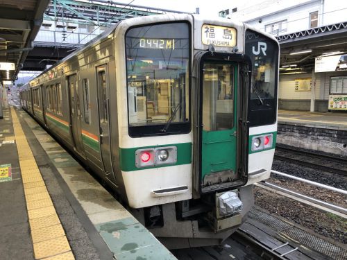 奥羽本線 米沢駅から福島駅まで 普通列車442M 乗車記 車窓と峠駅の名物「峠の力餅」