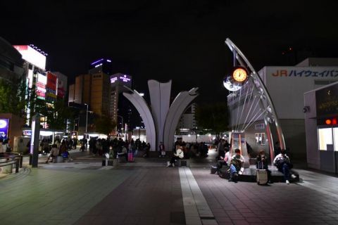 秋の阪堺電車の旅　天王寺駅前からチン電乗車