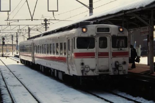 亀山駅キハ58+65　急行「かすが」名古屋発奈良行　1995-12-29
