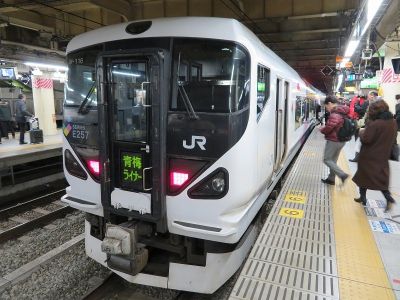 JR東日本E257系　中央本線「ホームライナー青梅3号」青梅行き